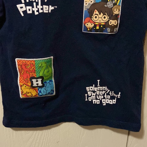 Harry Potter Navy Blue I Solemnly Swear Tee - Picture 3 of 7